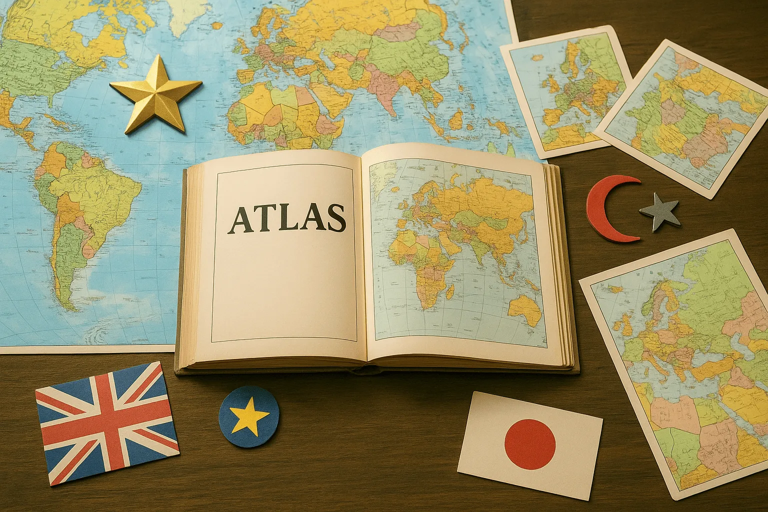 Unique symbols and heritage in flags